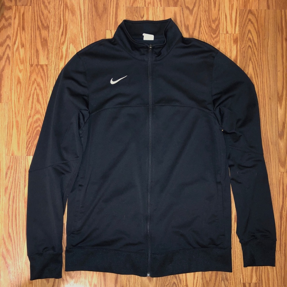 Black Nike zip up jacket
